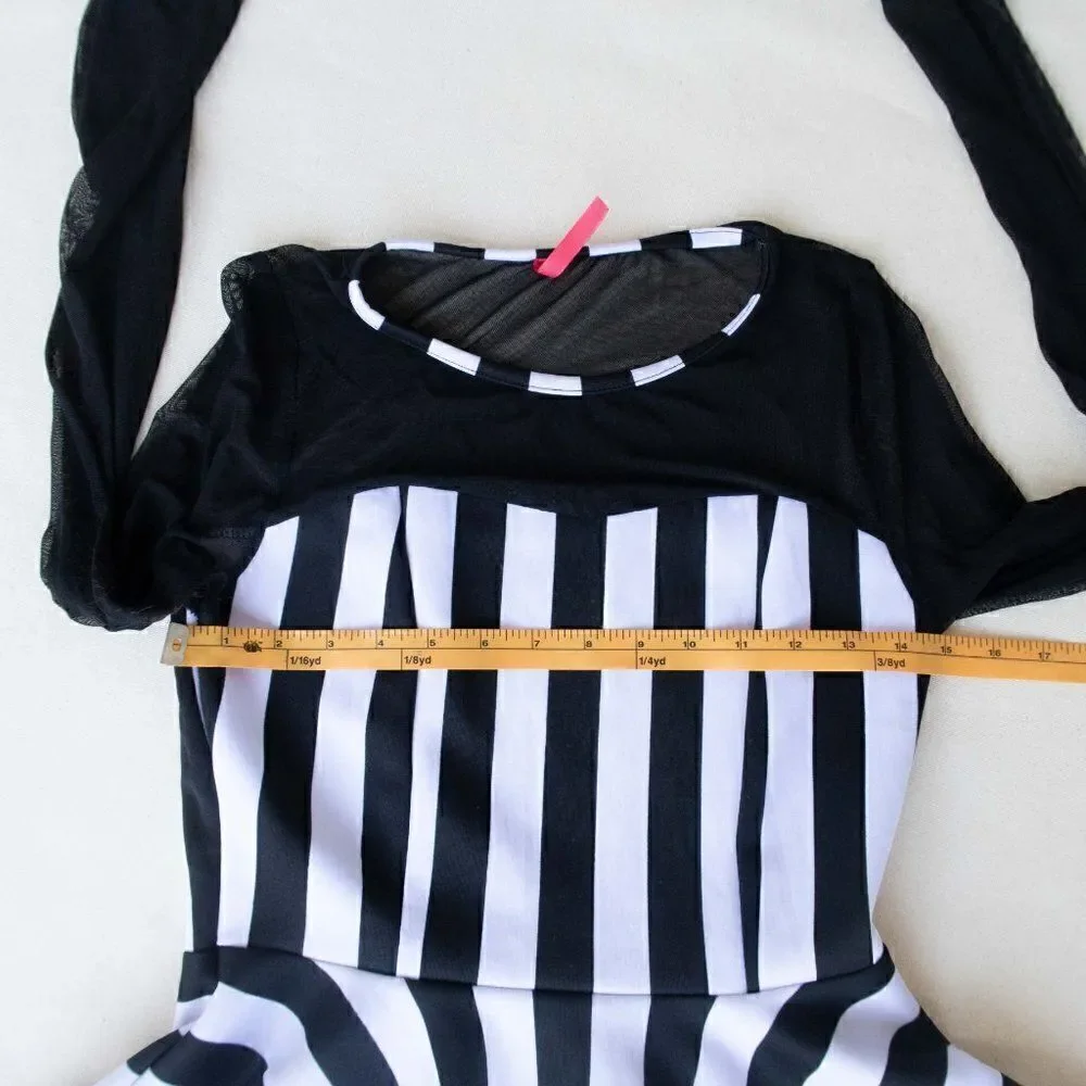 Peplum and Mesh Blouse